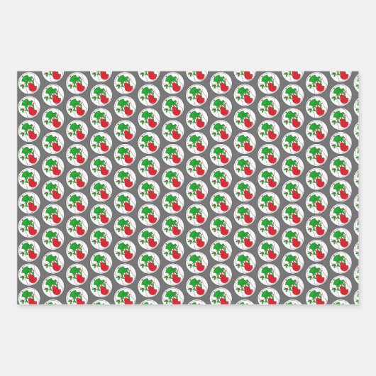 Gallifreyan Christmas Wrapping Paper 3 Pack Geschenkpapier Set (Vorderseite)