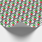 Gallifreyan Christmas Wrapping Paper Geschenkpapier (Ecke)