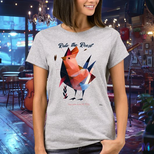 Gallina Abstracta Regia T-Shirt