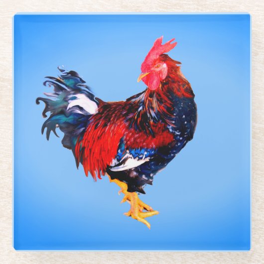 Gallinacke Glasuntersetzer (Vorderseite)