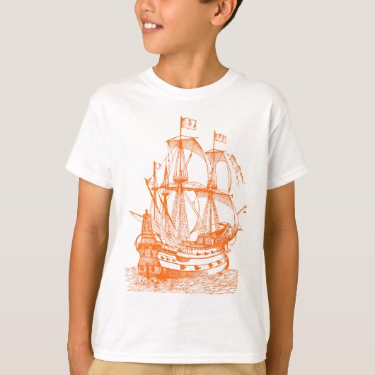 Gallion - Orange T-Shirt (Vorderseite)