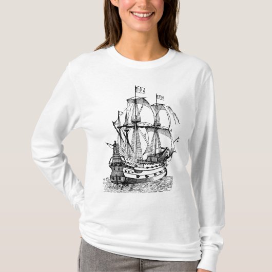Gallion - Schwarz T-Shirt (Vorderseite)
