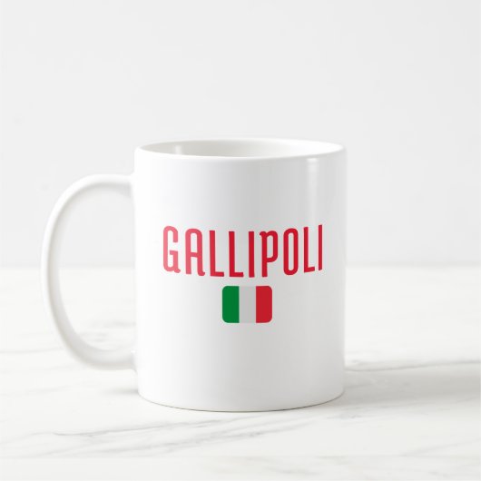 GALLIPOLI Italien Kaffeetasse (Links)