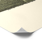 Gallitzin, PA Panorama Karte - 1901 Poster (Ecke)