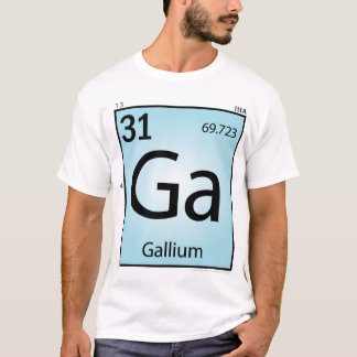 Gallium- (Ga)Element-T - Shirt - nur Front