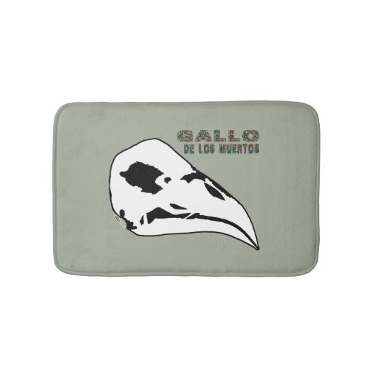 Gallo De Los Muertos Badematte (Vorderseite)