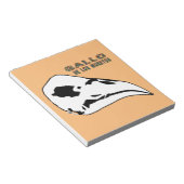 Gallo De Los Muertos Notizblock (angewinkelt)