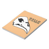 Gallo De Los Muertos Notizblock (Rotiert)