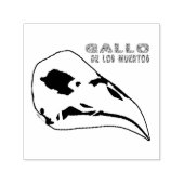 Gallo De Los Muertos Permastempel (Design)
