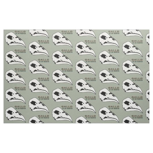 Gallo De Los Muertos Stoff (Yard (91,4 cm))