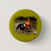 Gallo/Galo/Rooster Button (Vorderseite)