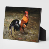Gallo/Galo/Rooster Fotoplatte (Seite)