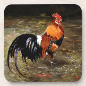 Gallo/Galo/Rooster Untersetzer (Vorderseite)