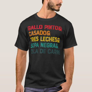 Gallo Pinto Costa Rica Iconic Food Costa Rica Fam T-Shirt