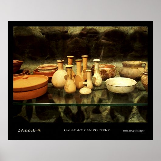 Gallo-roman pottery poster (Vorne)