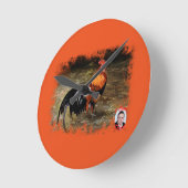 Gallo Runde Wanduhr (Winkel)