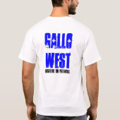 GALLO WEST T-Shirt (Rückseite)