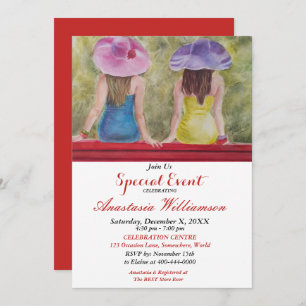 GALLONEN, DIE AUF EINEM ROTEN PARK-BANK-PARTY SICH EINLADUNG