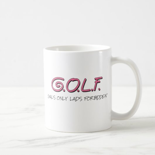 GALLONEN NUR MANN-VERBOTEN KAFFEETASSE (Rechts)
