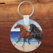 Gallop Beach Arabian Schlüsselanhänger (Vorderseite)