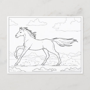 Gallop Postkarte
