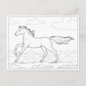 Gallop Postkarte (Vorderseite)