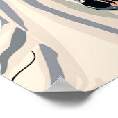 Gallopierpferd Vintag nahtlos. Platz b Poster (Ecke)