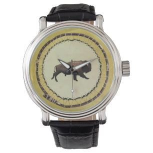 Galloping Bison Armbanduhr