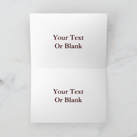 Galloping Bison auf altes Papier Karte (Innenseite)