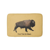 Galloping Bison Badematte (Vorderseite)