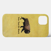 Galloping Bison Case-Mate iPhone Hülle (Rückseite (Horizontal))