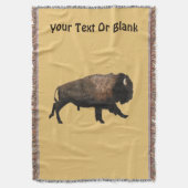 Galloping Bison Decke (Vorderseite Vertikal)