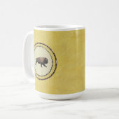 Galloping Bison Kaffeetasse (Vorderseite Links)