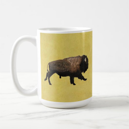 Galloping Bison Kaffeetasse (Links)