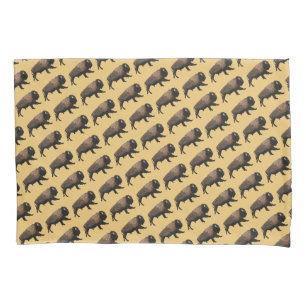 Galloping Bison Kissenbezug