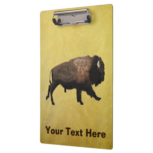 Galloping Bison Klemmbrett (Links)