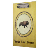 Galloping Bison Klemmbrett (Links)