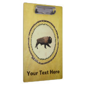 Galloping Bison Klemmbrett (Rechts)