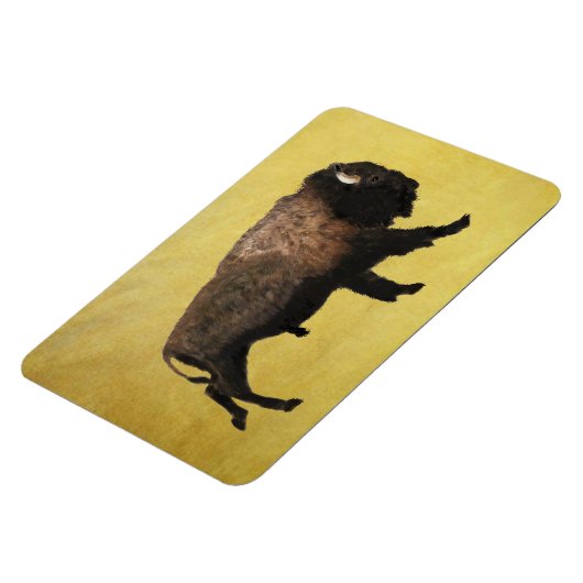 Galloping Bison Magnet (Linke Seite)