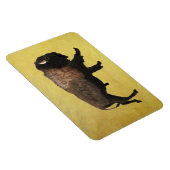 Galloping Bison Magnet (Rechte Seite)