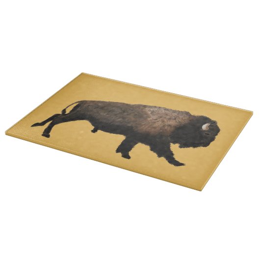 Galloping Bison Schneidebrett (Ecke)