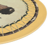Galloping Bison Schneidebrett (Ecke)