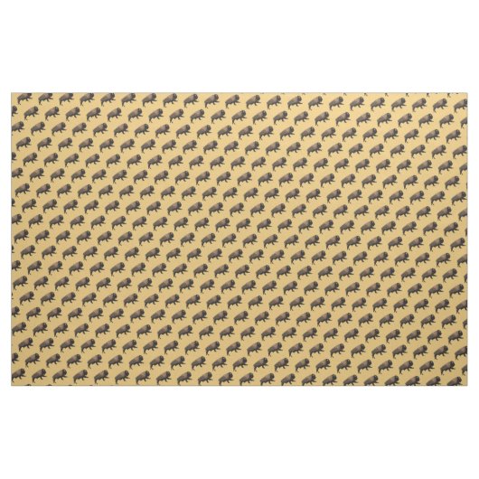 Galloping Bison Stoff (Yard (91,4 cm))