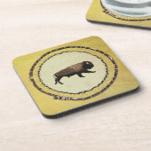 Galloping Bison Untersetzer (Linke Seite)