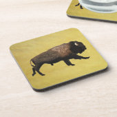 Galloping Bison Untersetzer (Linke Seite)