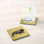Galloping Bison Untersetzer (Rechte Seite)