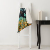 Galloping Black Stallion Sherpadecke (Beispiel)