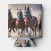 Galloping durch den Schnee: Die magischen Pferde d Dosenkühler (Vorderseite)