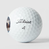 Galloping durch den Schnee: Die magischen Pferde d Golfball (Logo)