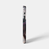 Galloping durch den Schnee: Die magischen Pferde d iPhone Hülle (Linke Seite)